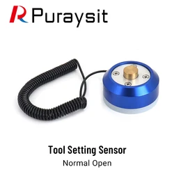 Puraysit Z Axis Setter Tool Setting Sensor Instrument Auto-Check Tool Sensor Block Zero Setting Sensor For CNC Router