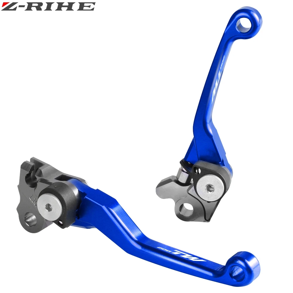 Motorcycle For YAMAHA TW200 TW 2000 2001 2002 2003 2004 2005-2017 CNC Dirt Pit Bike Motocross Pivot Brake Clutch Levers TW125 image 4