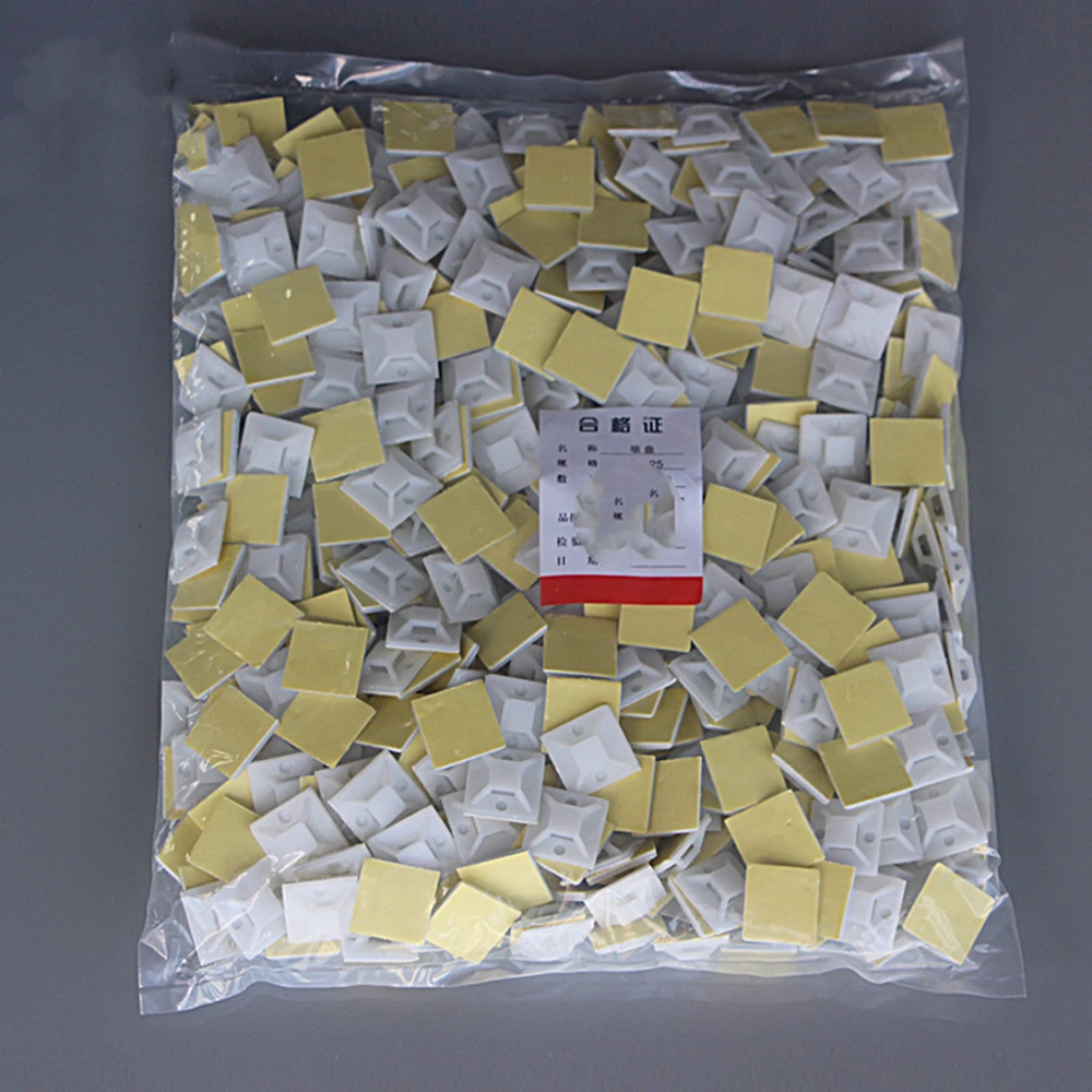 20×20mm 25×25mm 30×30mm  Cable Tie Mounts absorb plate