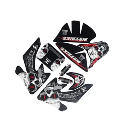 LINGQI RACING Applique adesivi per auto sono adatti per CRF50 Small Eagle moto colore brillante molti stili possono essere abbinati liberamente