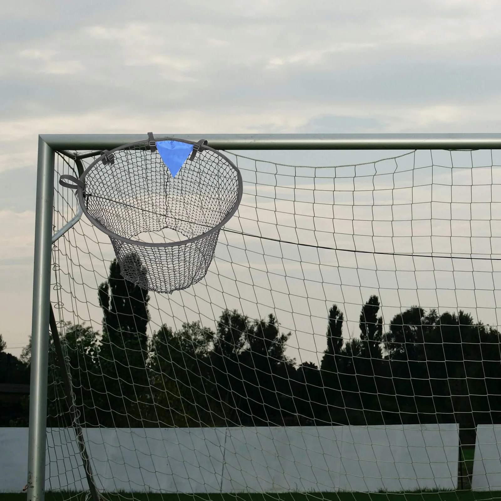 

Football Practice Net Durable Polyester Targets Indoor Outdoor Soccer Equipment Improve Football Skills