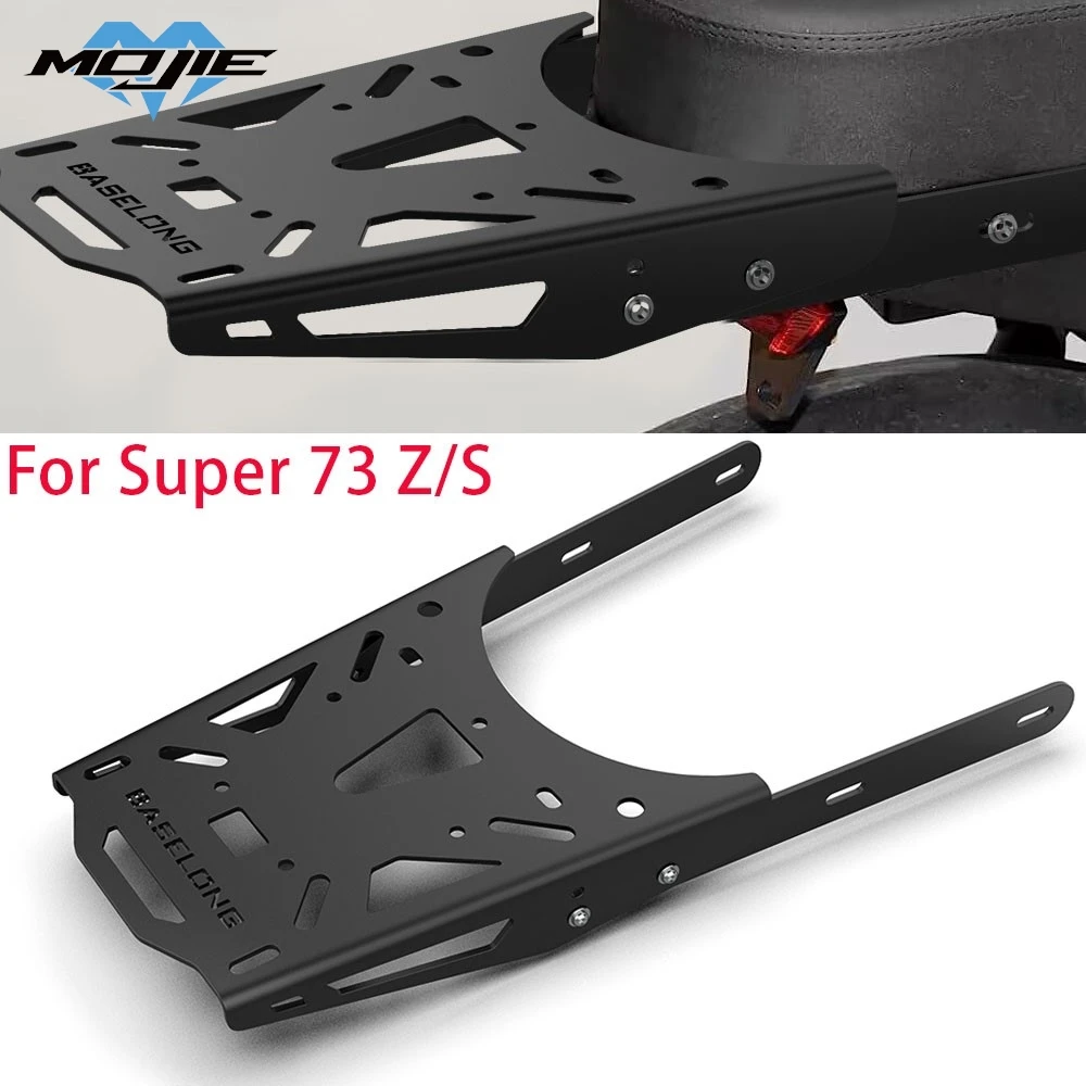 Accessories For Super 73 Z and S Series Rear Basket Aluminum For Super 73 Electric Bike Rack Luggage Cargo Rack Electric Bike