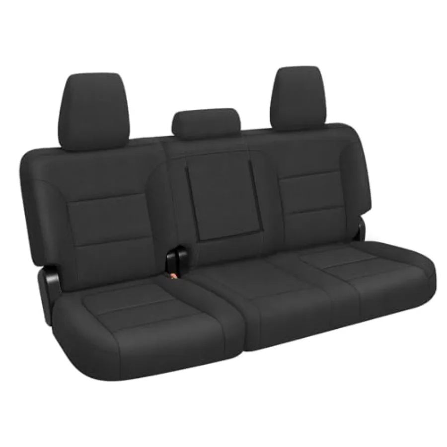 

Seat Covers Sets Replace for 2019-2025 Chevy Silverado/GMC Sierra 1500 CrewCab, Premium Neoprene with Composite Soft Foam Linin