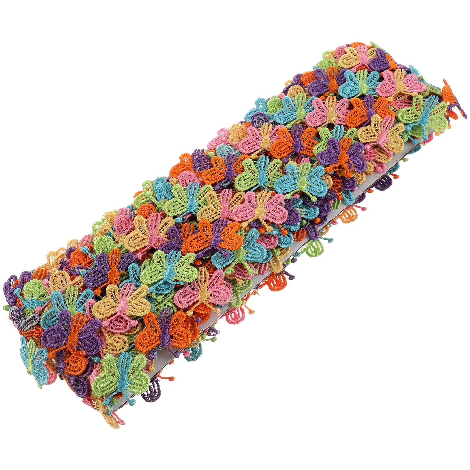 

15 Yards Lace Trim Embroidered Ribbon Vintage naments Crafts Decoration DIY Project Fabric Soft Elegant Wedding Party Polyester