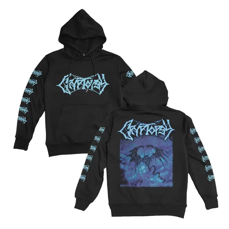 Harajuku Fashion Mens Hoodies Cryptopsy Hoodies Heavy Metal Hoody Sweathirts Hip Hop Whisper Supremacy Streetwear Hoodies