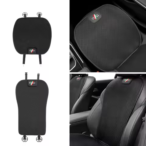 Car Ice Silk Seat Cover Front Rear Cushion Protector Pad For FIAT 500 Abarth Ducato Tipo Punto Panda Stilo Fiorino Doblo Bravo F