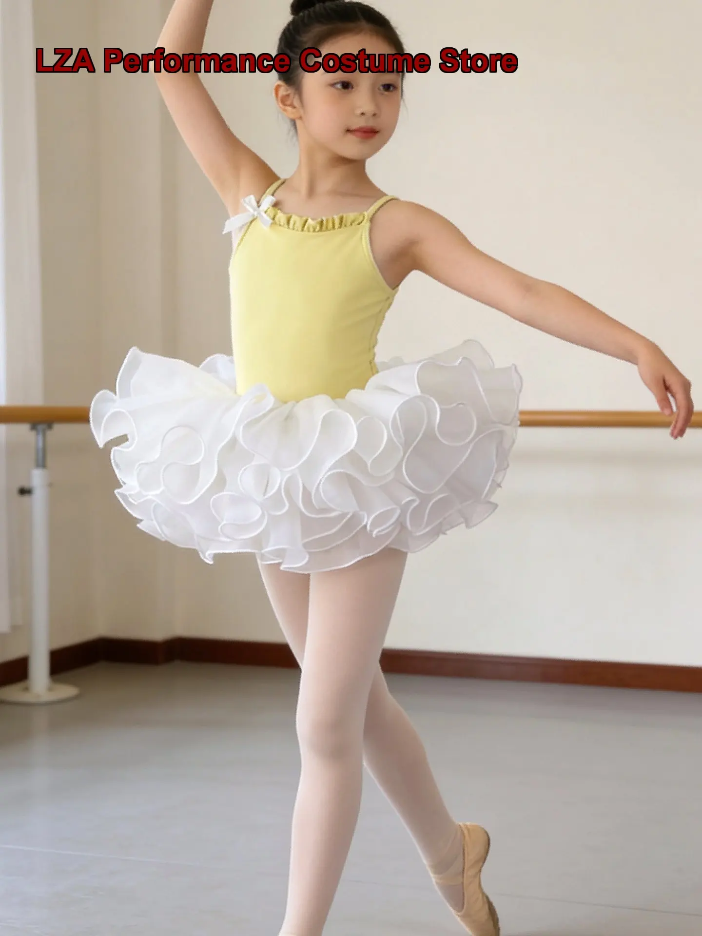 Children's Girls Dance Dress Baby Chinese Gymnastics Jumping Exam Grade Summer Toddlers Girls Practice Kids