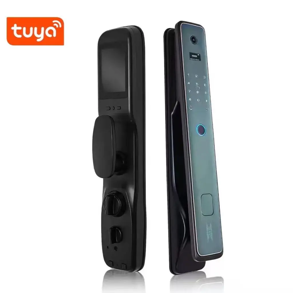 

OEM Smart Home Voice Tuya Wifi Digital Fingerprint Cerradura Inteligente Smart Camera Door Lock