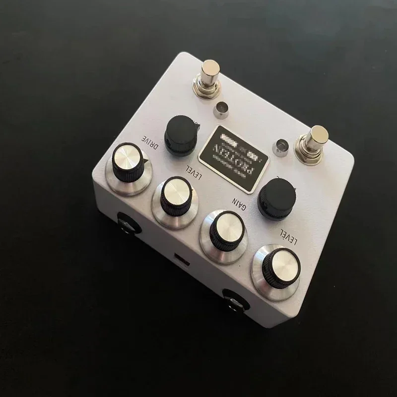 BR0WNE PROTEIN Electric Guitar Overload Distortion Single Block Effector Electric Guitar Dual-channel Stompbox Overdrive Effecto