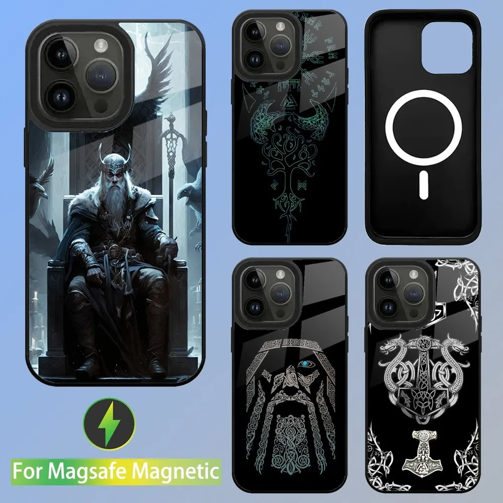 

Odin Fenrir Phone Case For iPhone 16,15,14,13,12,11,Plus,Pro,Max Mini Magsafe Magnetic Wireless Charging