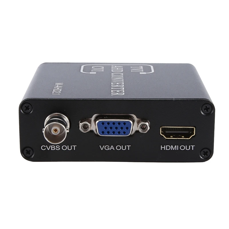 Full HD 5MP 2MP 720P 1080P AHD TVI CVI To HD VGA CVBS Converter Switch For CCTV Camera Video Tester Convert