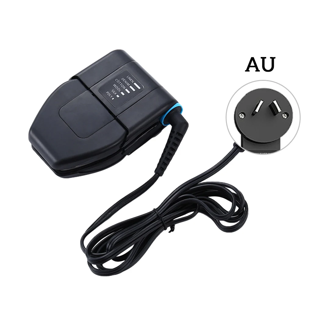 Ferro da stiro elettrico Mini macchina da stiro pieghevole da viaggio Ferro da stiro per colletto di camicia per vestiti portatili, spina AU