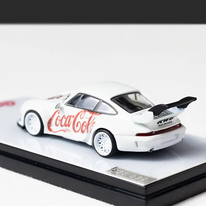 UNI MODEL 1/64 Porsche 993 RWB Legering Speelgoed Motorvoertuig Diecast Metaal Model Geschenken