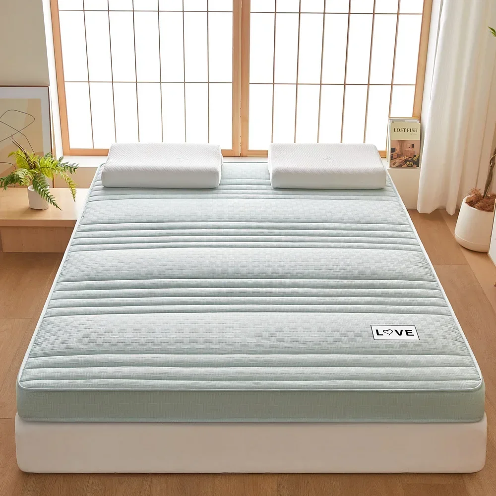 Folded Latex Mattress Upholstered Sponge Mat Single Bed Mattress For Home Bedroom Dormitory Student
