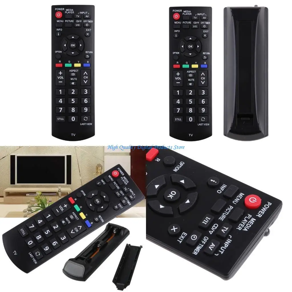 

U2JE Remote Control for Panasonic Plasma TVs N2QAYB000818 N2QAYB000816 N2QAYB000817 N2QAYB000820 N2QAYB000976