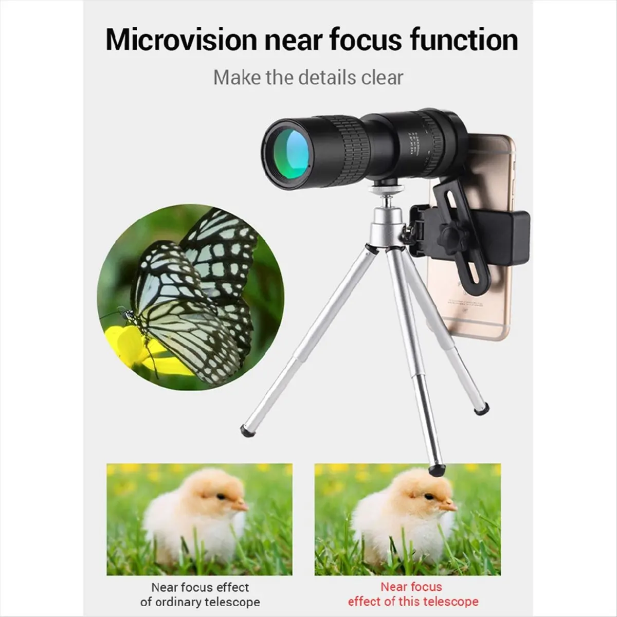 

【FITTING!】High Performance 8-24x30 Monocular with Coating for Outdoor Enthusiast Perfect for Wildlife Watching Birding
