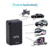 10Pcs GF07 Magnetic GPS Tracker Device Mini Real Time Tracking Locator Car Motorcycle Remote Control Tracking Monitor