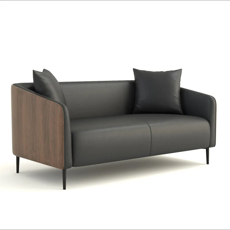 

Sofa business meeting in the reception room Simple modern leisure office Small