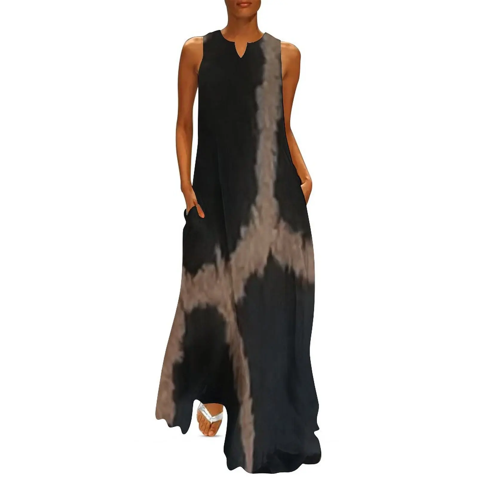 

Giraffe Pattern Long Dress dress women summer 2025 Party dresses chic and elegant evening dress Female