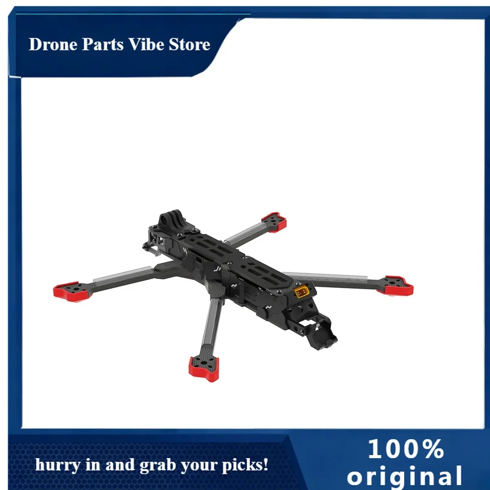 

Рама для FPV-дрона APChimera7 Pro V2: Легкий каркас для квадрокоптера, рама для FPV-дрона