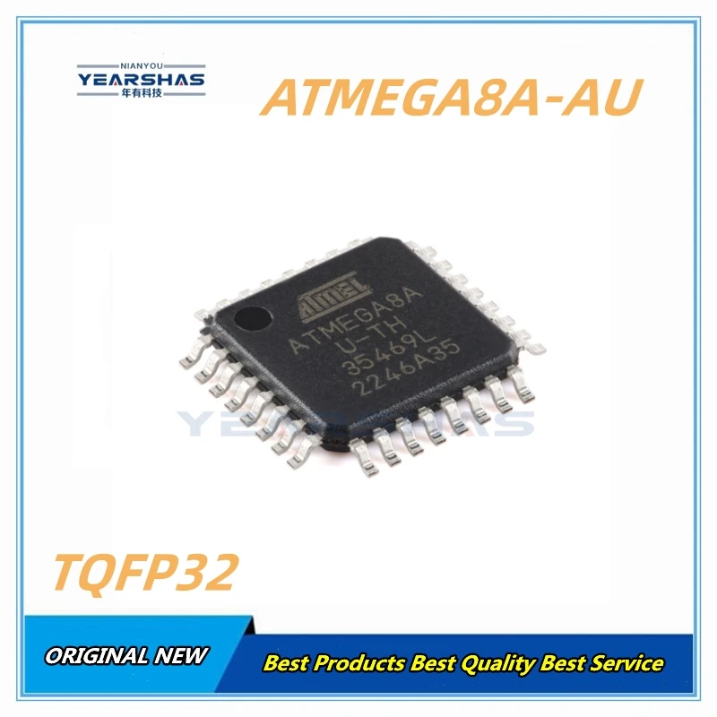 1Pcs/lot ATMEGA8-AU ATMEGA16A-AU ATMEGA32A-AU ATMEGA64A-AU  ATMEGA128-16AU ATMEGA128A-AU ATMEGA128A ATMEGA128L-8AU TQFP In Stock