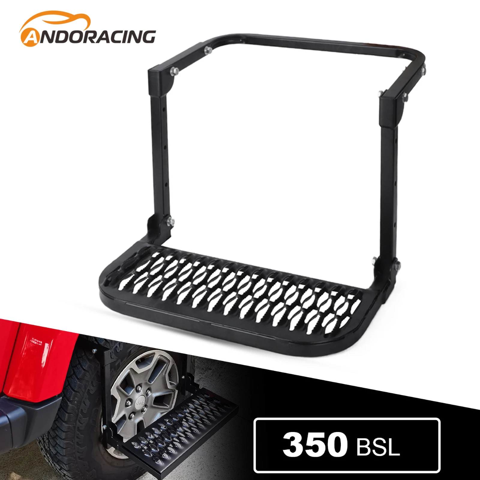 Uniwersalne regulowane koła opony kroki samochód Protable składane schody opony zamontować kroki drabiny Heavy Duty dla Camper Truck SUV RV MPV