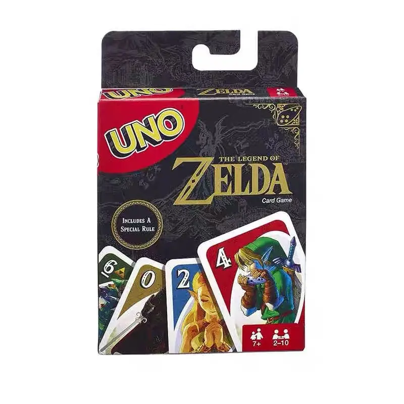 

UNO Joint Legend of Zelda Cards Princess Zelda Games Peripheral Cards Casual Party Puzzle Table Games Playing Cards Wholesale