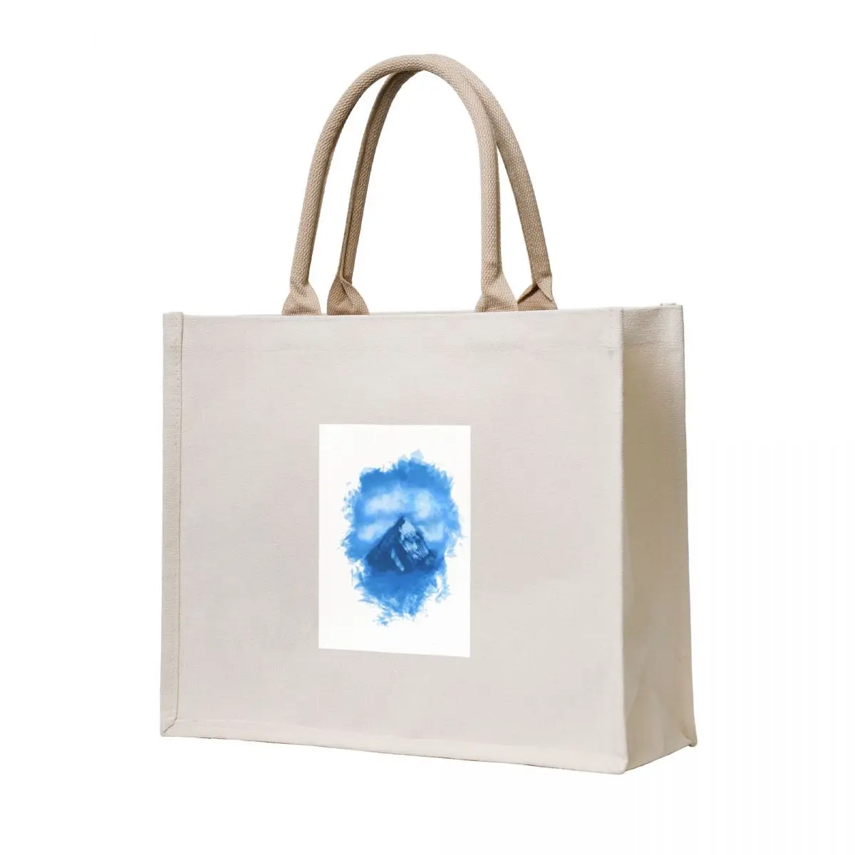 

Hazy Mountain Peak Tote Bag tote bag university ecological bags Handbags women