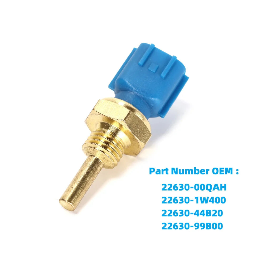 MOKA品2 1pcs Engine Coolant Temperature Sensor with Gasket 22630-00QAH