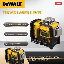 Dewalt DW089LG Laser Level 3 Sides*360 Degree Vertical Green Lines 12V Lithium Battery Horizontal Meter Outdoor Power Tools