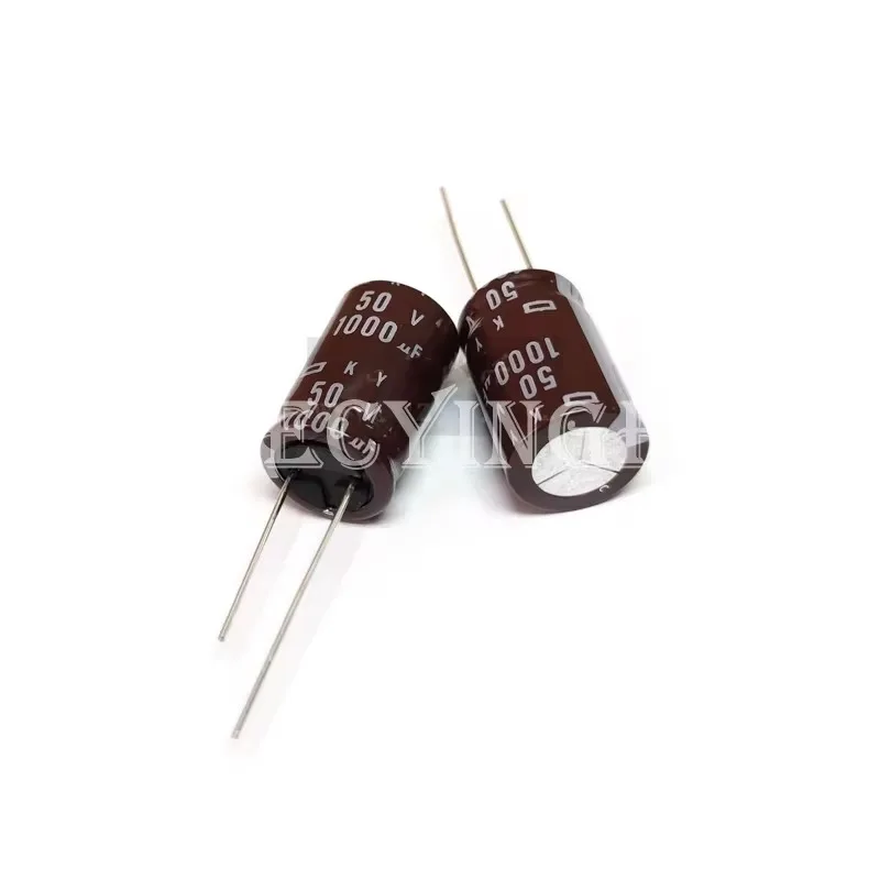 50V1000UF KY 16X25mm Nippon Chemi-con EKY-500ELL102ML25S Aluminum Electrolytic Capacitor 1000uF 50V Low Impedance Long Life