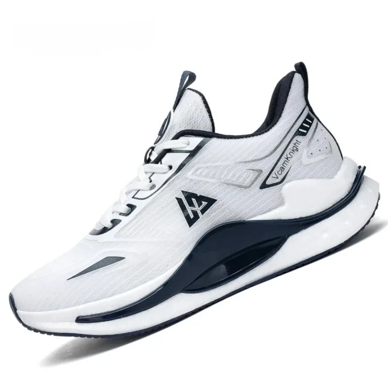 

Men Lightweight Breathable Running Shoes All-Day Shock Absorbing Non Slip Soft Outdoor Basketball Shoes Four Seasons Plus Size