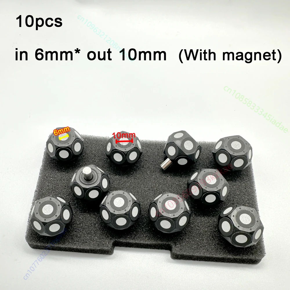 Magnetic Marking Points Fluorescent Mark Penalty Spot 3D Scanner Marking Penalty Spot High Reflective Point Marker Point