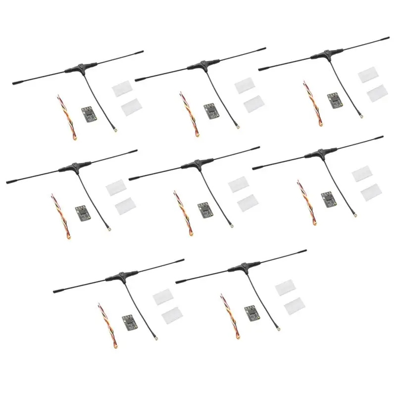 8PCS ELRS NANO 915Mhz RX EXPRESSLRS Nano Long Range Receiver For FPV Long Range Racing Drone RC Quadcopter