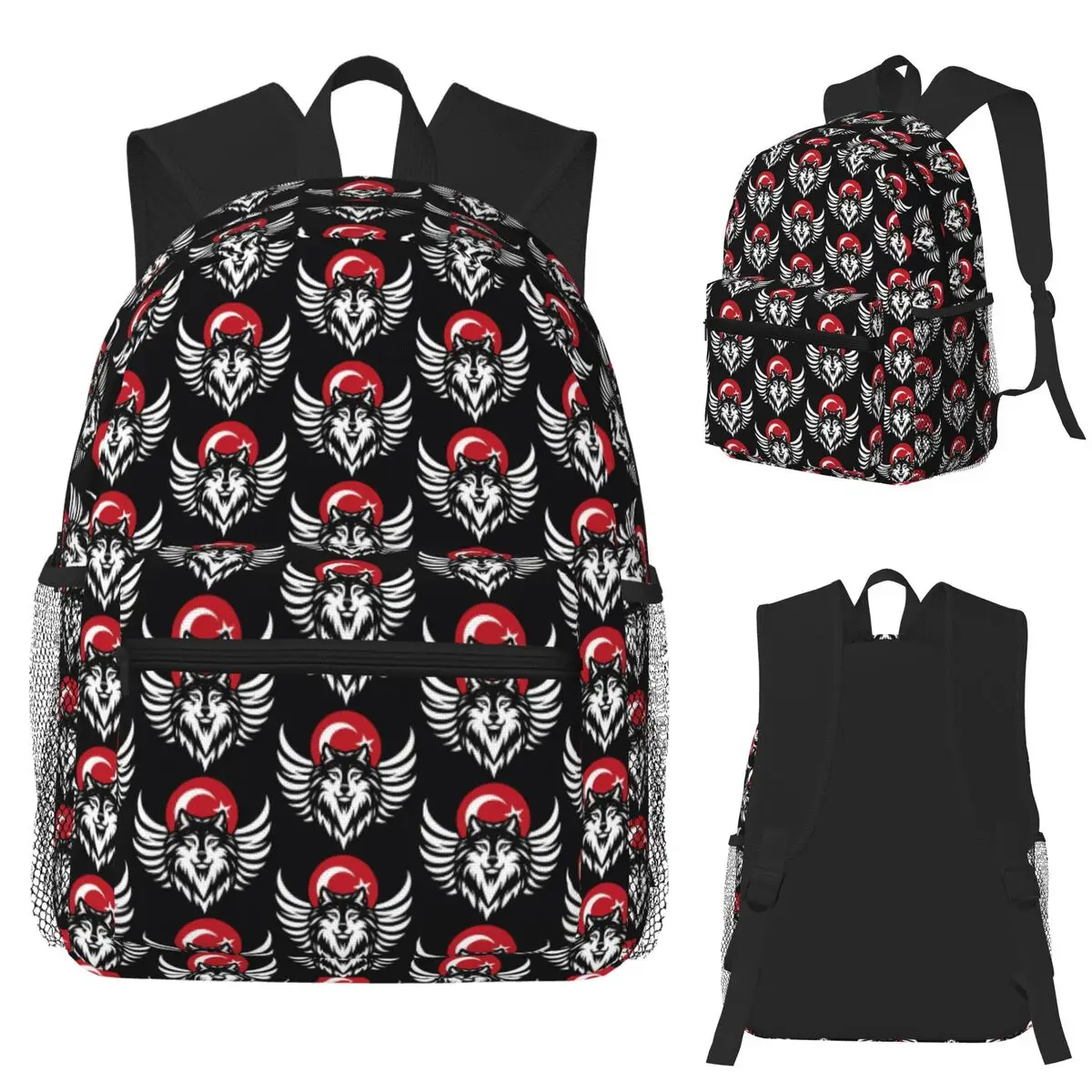 

Студенческий рюкзак с логотипом Bozkurt Song, школьная сумка, походный дорожный рюкзак для мальчиков и девочек, сумка для книг, сумки на плечо