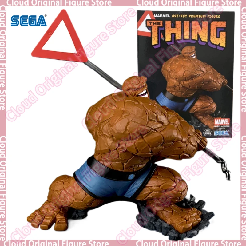

In Stock 100% Original SEGA Act/Cut Marvel Thing Ben Grimm Pvc 18x19cm Anime Figures Collectible Model Toys Hobby