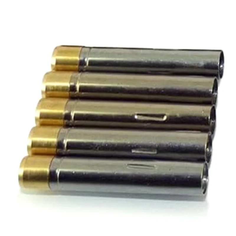 ABAE-Twist Mechanism Woodturning Fancy Slimline Pen Kit Set X 5 In Black Chrome Finish