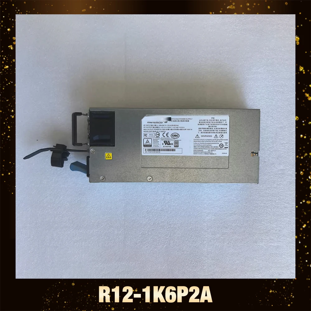 For Lenovo RQ940 1600W R12-1K6P2A Platinum Silent Server Power Supply