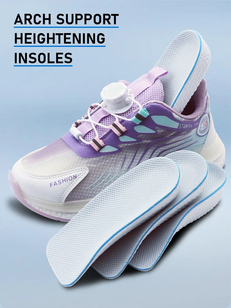 1 Paar Unisex-Einlegesohlen zur Körpergrößenerhöhung mit Fußgewölbestütze, orthopädische Memory-Schaum-Einlagen für Plattfüße, unsichtbare Einlagen für Sneaker – Detail 1