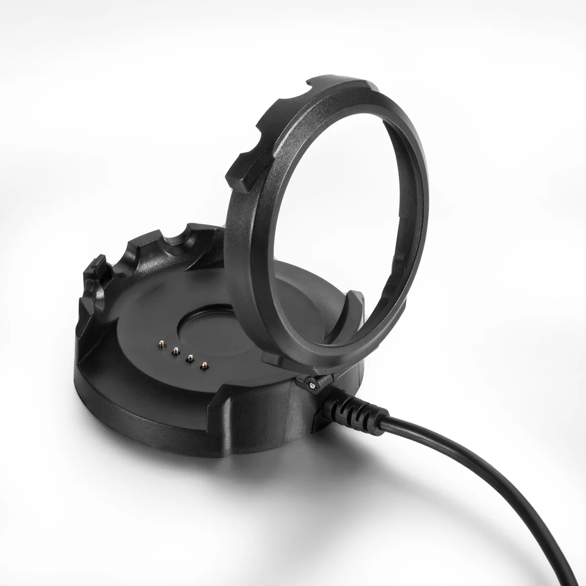 Pengisian Daya Nirkabel untuk Dock Pengisi Daya untuk Pengganti Jam Tangan Pintar Huami Stratos 2 2S Hitam Kompatibel dengan Amazfit