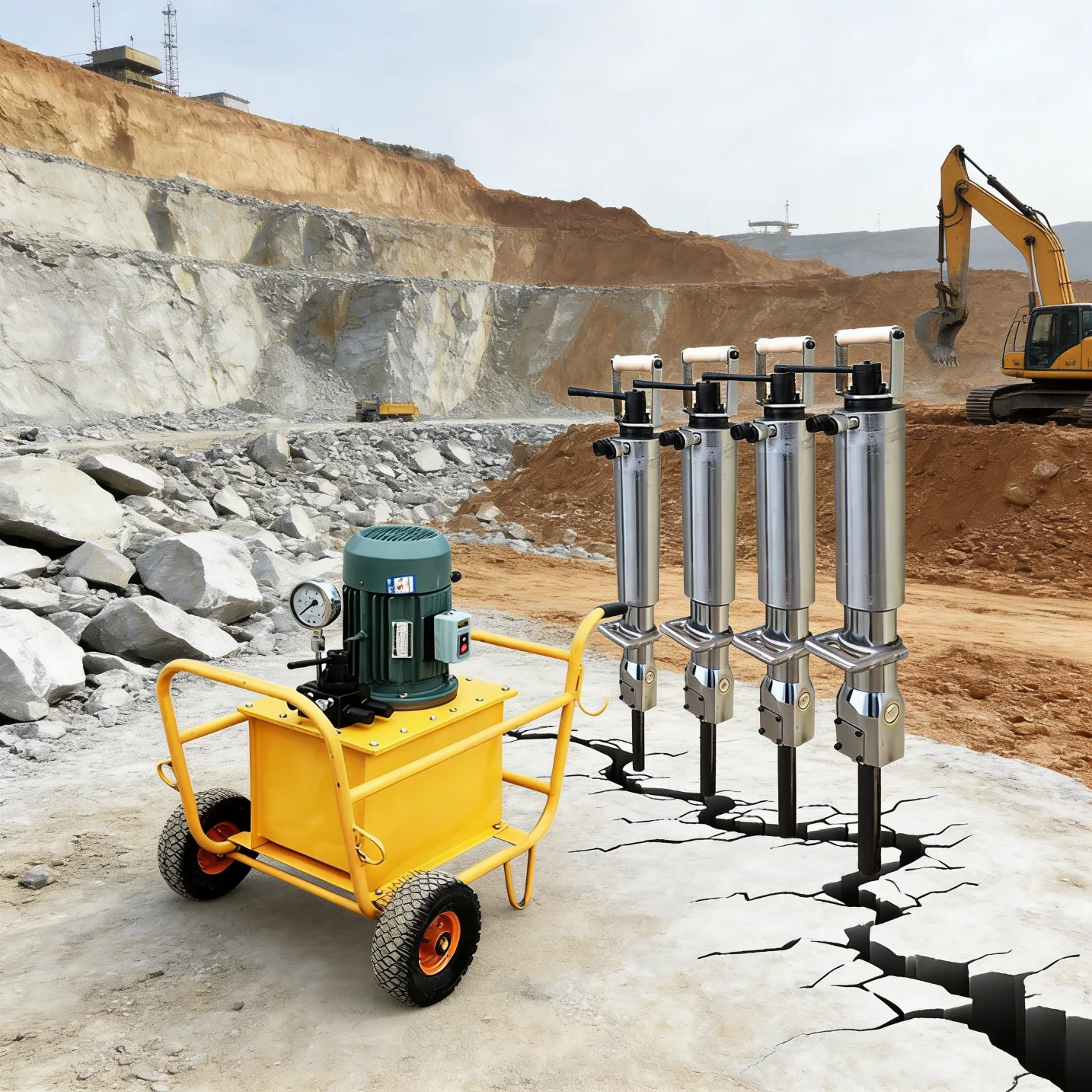 

Гидравлический камнекол (разделитель камня) для продажи