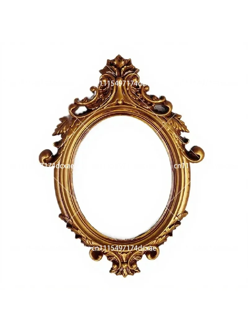 European Wedding Plastic Frame Baroque Retro Background Decoration for Scene Layout