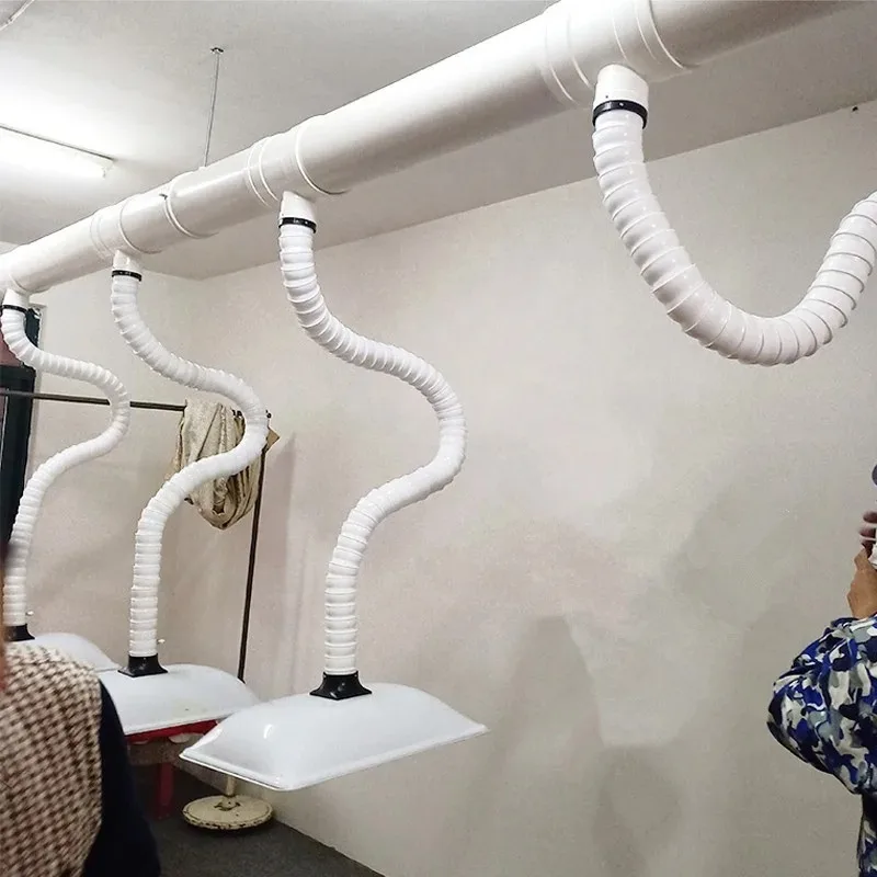 

Suction Arm Fume Tube Bamboo Extractor 50/75mm with Hood