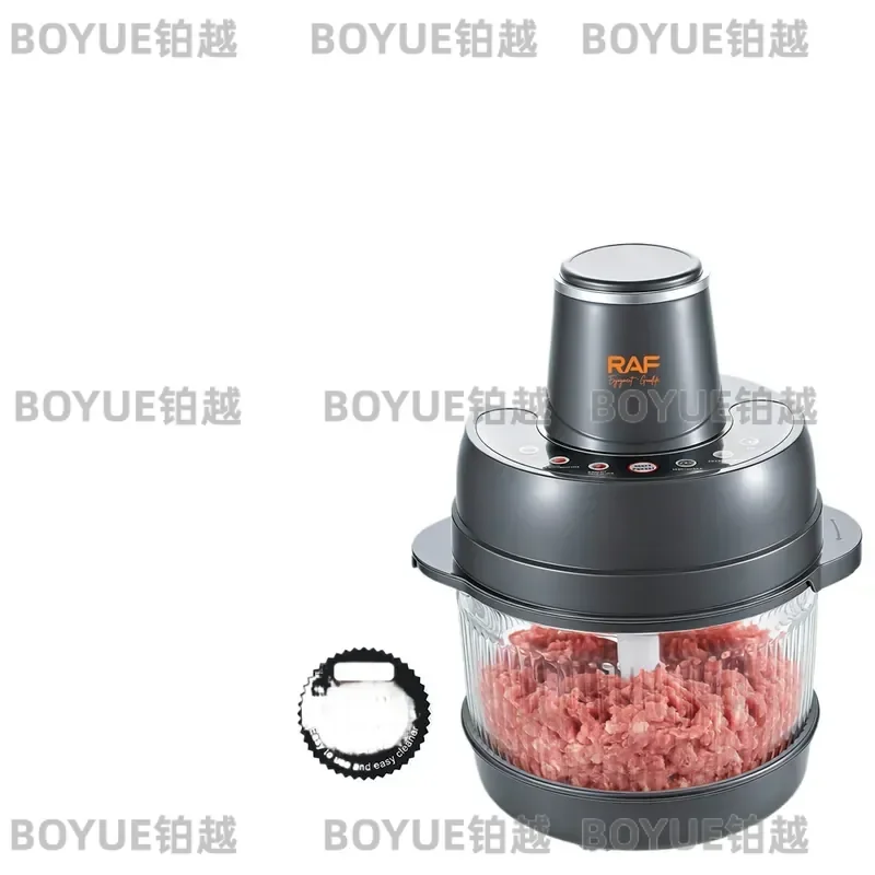 5L Automatic Dough Mixer Meat Grinder Household Large Capacity Kneading Machine for Minced Meat Vegetables European Standard