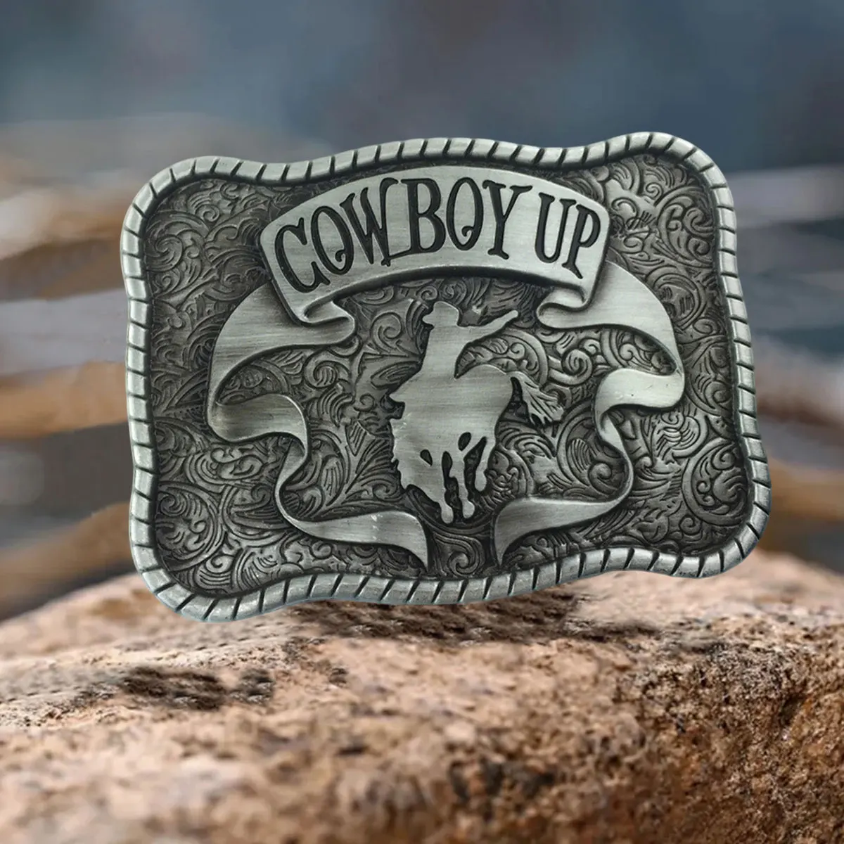 

T-DISOM Мужской ретро-ковбойский ремень с пряжкой, модный стильный аксессуар