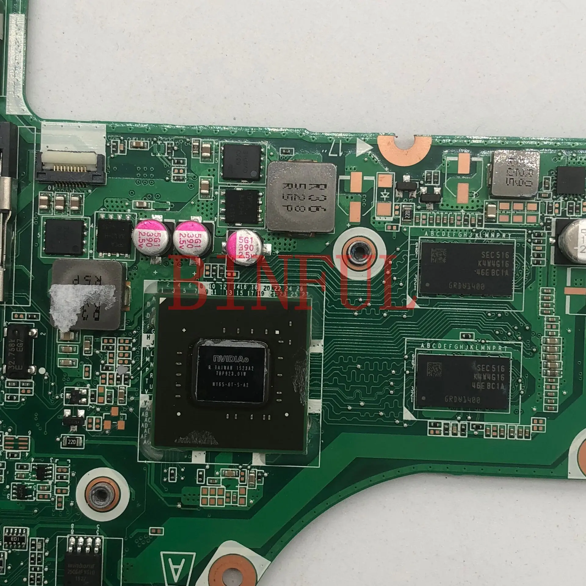 Mainboard für HP 15-ab dax12amb6d0 Laptop Motherboard mit sr23w I7-5500U CPU 940m N16S-GT-S-a2 voll getestet funktioniert gut