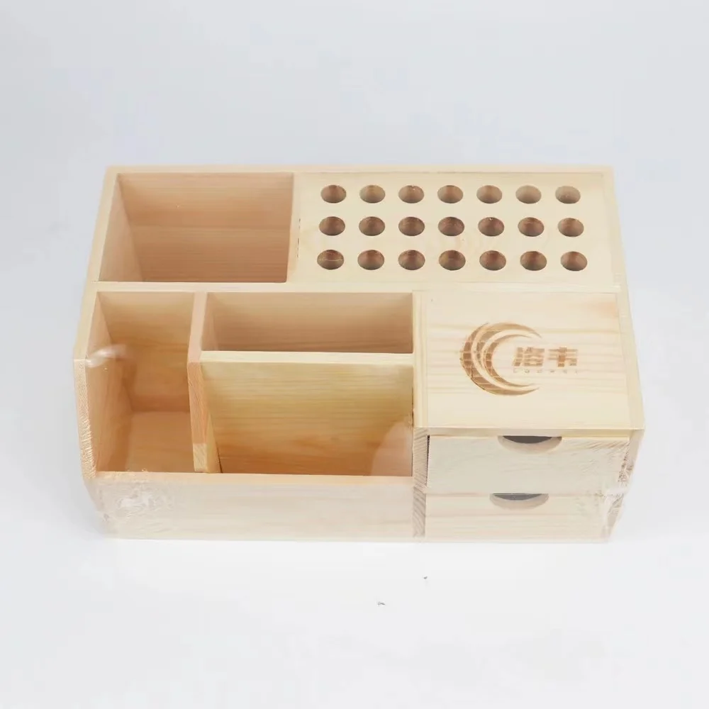 LUOWEI Multifunctional Wooden Storage Box For Storing and Organizing Screwdriver/Tweezers/Pliers /Mobile Phone Repair Tools