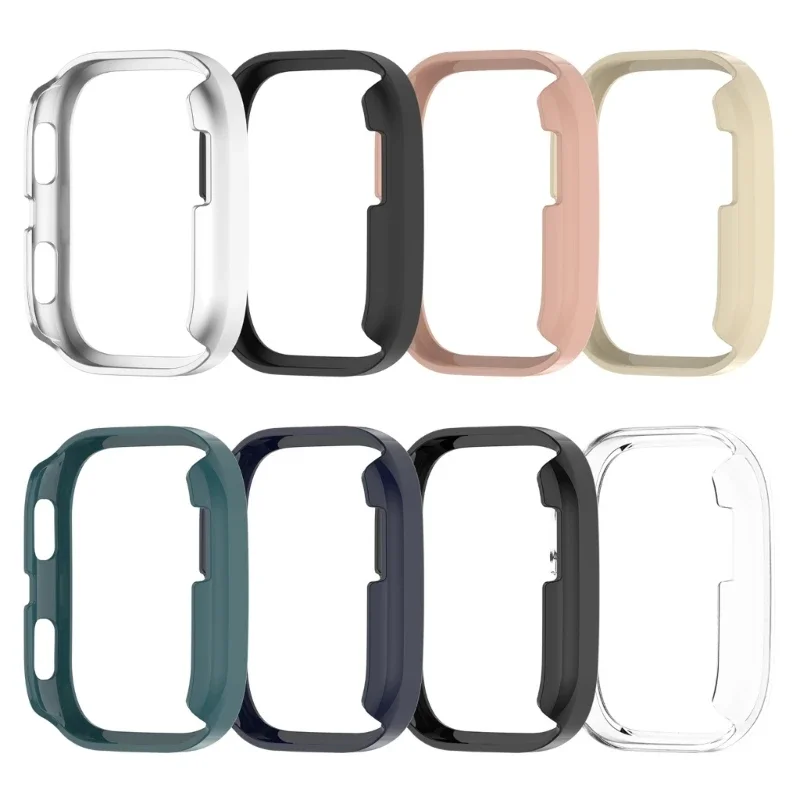 Custodia per smartwatch semi -chiusura leggera Copertura PC Protector Opzione a colori multipli per BIP 6 (A2435)