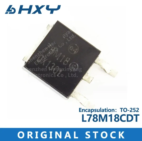 10PCS/LOT L78M18CDT 78M18 TO252 chip positive voltage regulator