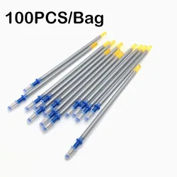 100pcs/lot Mercury Refillable Pen Sewing Machine Silver Refill Pen for Leather Marking Water Erasable Pens Fabric Leather